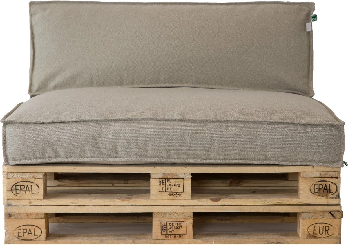 2L Home & Garden Ensemble De Coussins Pour Palettes Metro Lounge Beige - Ensemble De 2 Pièces 1 2L Home & Garden Ensemble De Coussins Pour Palettes Metro Lounge Beige - Ensemble De 2 Pièces