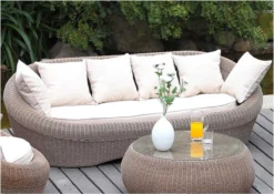 MYLIA Salon De Jardin En Résine Caramel - Canapé & 2 Fauteuils & Table Basse - WHITEHEAVEN L 201 Cm X H 66,5 Cm X P 101 Cm -Jardin Meubles Magasin 1200x848 2