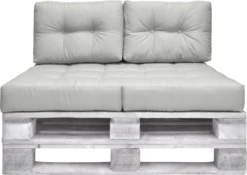 Beautissu Elements – 2x Coussin De Dossier Coussin De Palette 60x40 Cm – Grijs Clair – Coussin De Matelas De Qualité -Jardin Meubles Magasin 1200x848 7