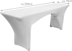 Beautissu Victoria - 3 Housses Élastiques Pour Ensemble De Tente à Bière 220x50 Cm - Housse Festive Pour Table à Bière & 2 Housses Pour Bancs à Bière En Wit 14 Beautissu Victoria - 3 Housses Élastiques Pour Ensemble De Tente à Bière 220x50 Cm - Housse Festive Pour Table à Bière & 2 Housses Pour Bancs à Bière En Wit -Jardin Meubles Magasin 1200x851 10