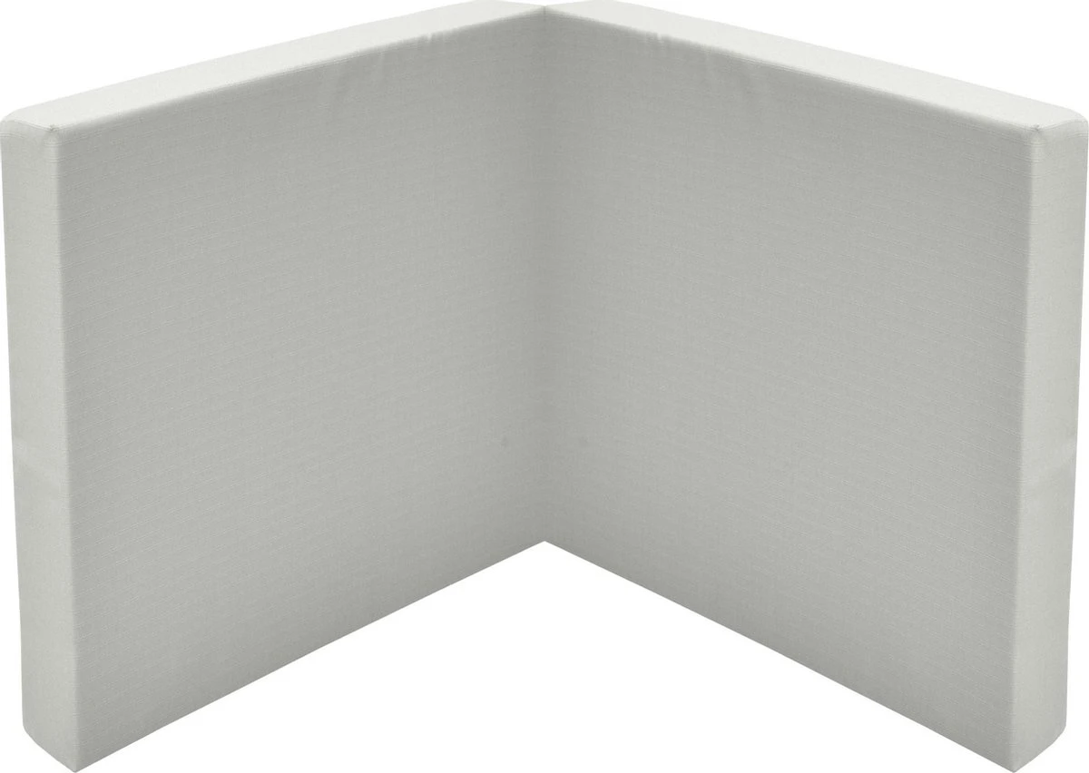 Beautissu Cushion ECO Pure - Coussin D'assise Pliable - 120x80x8 Cm En Grijs Clair - Coussin Pour Meubles En Palette 7 Beautissu Cushion ECO Pure - Coussin D'assise Pliable - 120x80x8 Cm En Grijs Clair - Coussin Pour Meubles En Palette – Image 7