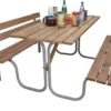 Table De Pique-nique-table à Bière-Table à Bière Avec Dossier-tente De Fête-table De Jardin-banc De Jardin -Nouveau Design