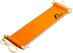 Hamac Amazy XXL Feet Pour Bureaux Larges Jusqu'à 2,00 M - Repose-pieds Réglable En Hauteur Et Extra Large Pour La Détente Et Le Soulagement Au Bureau Et Au Bureau (Oranje)