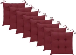 Prolenta Premium - Chaises De Jardin De Jardin 8 Pcs Avec Coussins En Bois D'acacia Massif 8 Prolenta Premium - Chaises De Jardin De Jardin 8 Pcs Avec Coussins En Bois D'acacia Massif -Jardin Meubles Magasin 1200x866 4