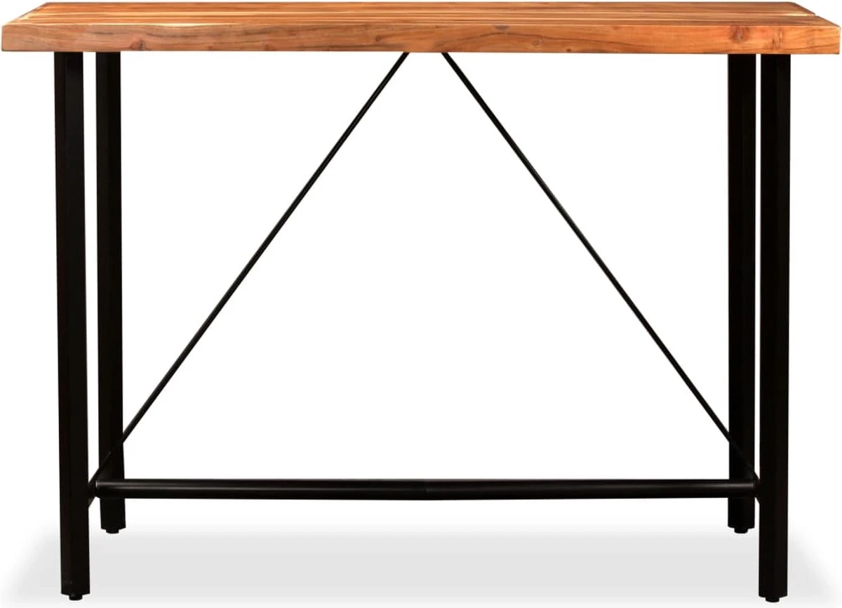 Prolenta Premium - Ensemble De Bar 7 Pièces En Bois D'acacia Massif Et Bois Recyclé 8 Prolenta Premium - Ensemble De Bar 7 Pièces En Bois D'acacia Massif Et Bois Recyclé – Image 8