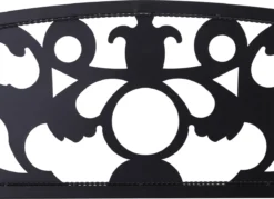 Outsunny Canapé De Jardin 2 Places Banc Mobilier De Jardin Canapé En Métal Avec Accoudoirs Inoxydable 84B-283 -Jardin Meubles Magasin 1200x869 1