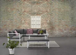 Garden Impressions Blakes Ensemble Salon/salle à Manger De Jardin 4 Pièces - Blanc Mat -Jardin Meubles Magasin 1200x869 9