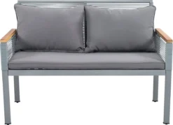 Salon De Jardin Merax - Salon De Jardin Avec Canapé Double - 2 Fauteuils Et Table - Salon De Jardin En Rotin Avec Coussins Gris 37 Salon De Jardin Merax - Salon De Jardin Avec Canapé Double - 2 Fauteuils Et Table - Salon De Jardin En Rotin Avec Coussins Gris -Jardin Meubles Magasin 1200x870 3