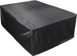 Happyment Housse De Protection Pour Salon De Jardin - Imperméable - Bâche Universelle - Housse De Table De Jardin - Housse De Jacuzzi - Salon De Jardin - 250x200x80cm