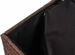 Opbergbox En Rotin XL - 150cm - Boîte à Coussins De Jardin - Étanche - Avec Couvercle - Pour L'intérieur & L'extérieur - Boîte De Jardin -Jardin Meubles Magasin 1200x876 6
