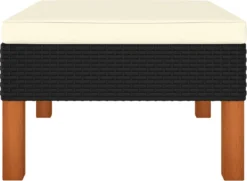 Prolenta Premium - Ensemble De Salon 3 Pièces Polyrotin Et Bois D'eucalyptus Massif - Maison Et Jardin -Jardin Meubles Magasin 1200x877