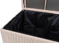 Opbergbox En Rotin XL - 148 X 85 X 84 Cm Bouleau - Boîte à Coussins De Jardin - Imperméable - Avec Couvercle - Pour Intérieur & Extérieur - Boîte De Jardin -Jardin Meubles Magasin 1200x878 9