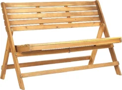 Banc Pliant - Banc En Bois - Banc En Bois Extérieur - Banc De Jardin En Bois - Banc De Jardin - Mobilier De Jardin De Jardin - Banc De Jardin En Bois - Banc De Balcon
