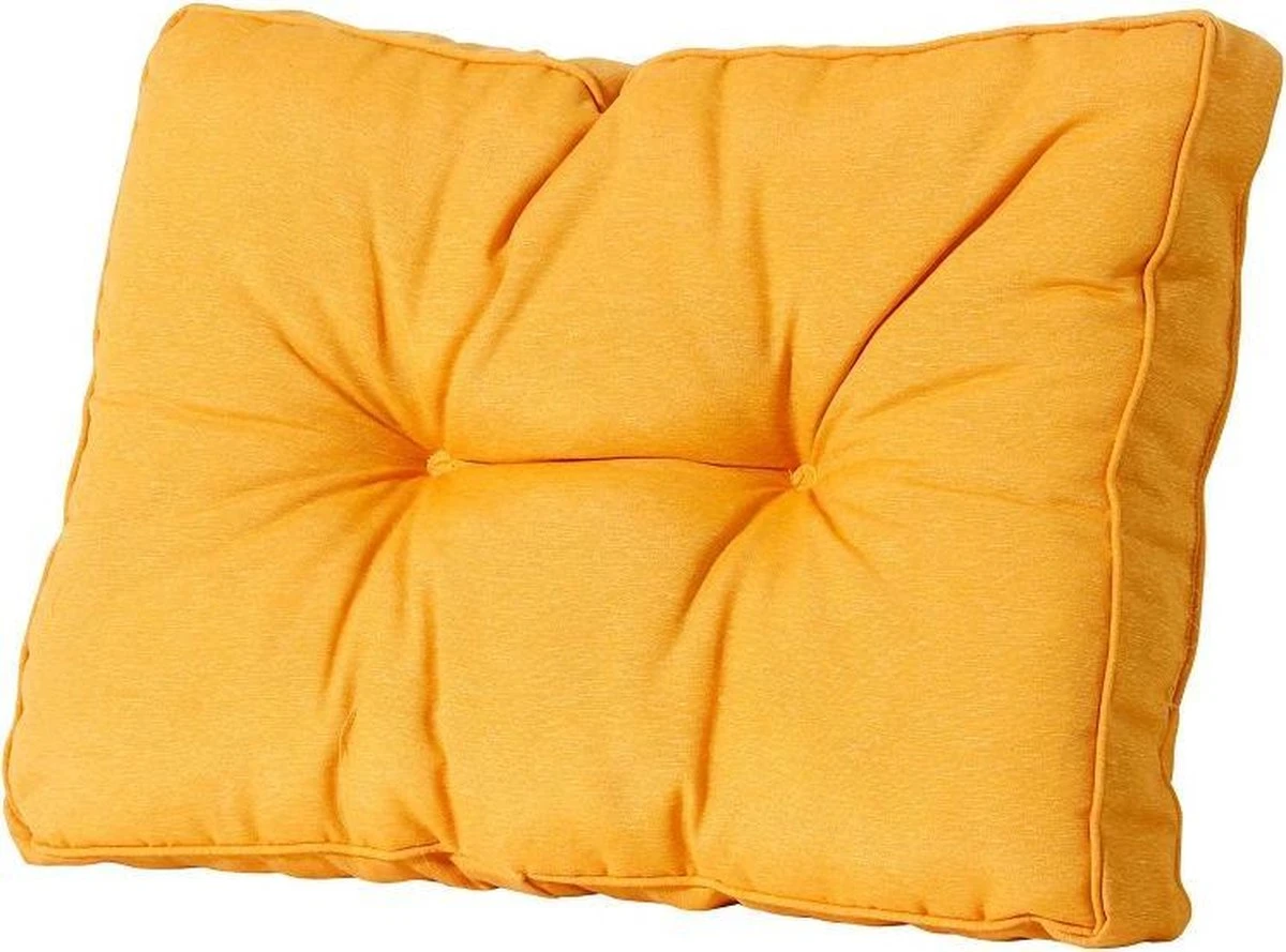 Ensemble De Coussin De Jardin 4 Pièces Madison - Coussin Palette Avec 3 Coussins De Dossier - Panama Yellow 3 Ensemble De Coussin De Jardin 4 Pièces Madison - Coussin Palette Avec 3 Coussins De Dossier - Panama Yellow – Image 3