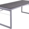 Table De Pique-nique Pliante En Plastique-aluminium MaximaVida Hamburg 200 Cm Noir - Peu D'entretien