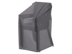 AeroCover Housse De Chaise Empilable / Housse De Chaise à Ressort à Gaz 67x67xh80 / 110 - Anthracite -Jardin Meubles Magasin 1200x900 106