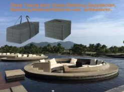 LAUWG - Sac De Rangement Deluxe XXL (80 X 80 X 60 Cm), Housse De Protection Pour Coussins - Sac De Rangement Pour Coussins De Jardin, Oxford 600D 9 LAUWG - Sac De Rangement Deluxe XXL (80 X 80 X 60 Cm), Housse De Protection Pour Coussins - Sac De Rangement Pour Coussins De Jardin, Oxford 600D -Jardin Meubles Magasin 1200x900 114