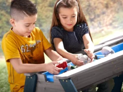 AXI Nick Table Sable Et Eau / Table Pique Nique Anthracite / Gris - Table D’eau Avec Couvercle, Boîtes De Rangement & Parasol - Table De Jeu Enfant à Eau Pour Le Jardin -Jardin Meubles Magasin 1200x900 62