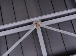 Table De Pique-nique Pliante En Plastique-aluminium MaximaVida Hamburg 200 Cm Noir - Peu D'entretien -Jardin Meubles Magasin 1200x900 85