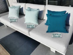 Sierkussens Tuin: Qush Royal Sunbrella - Sunbrella Charron | Vlekbestendig | Wasmachine | Waterbestendig | Kleurvast | Schimmelwerend L Babyproof | Wasbaar | Sierkussens | Werpkussens Buiten -Jardin Meubles Magasin 1200x900 97