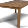 Seine | Table De Jardin / Table à Manger Pour 4 Personnes | 180 X 100 Centimètres | Rectangulaire | Bois De Teck | Pour L'extérieur