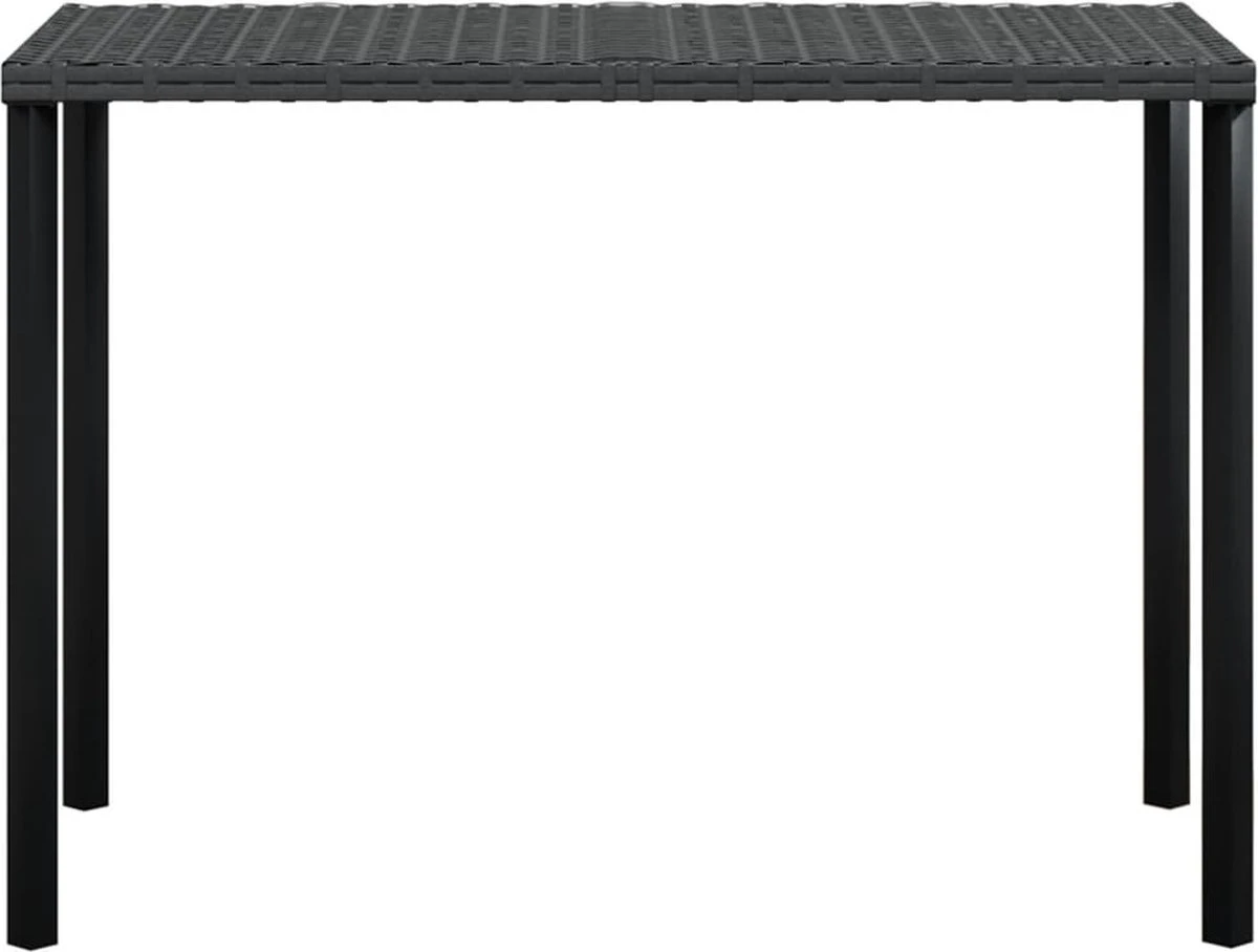 Prolenta Premium - Ensemble De Salon 5 Pièces Avec Coussins En Forme De L Poly Rotin Noir - Maison Et Jardin 8 Prolenta Premium - Ensemble De Salon 5 Pièces Avec Coussins En Forme De L Poly Rotin Noir - Maison Et Jardin – Image 8