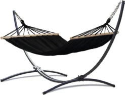 Potenza® Hamac Avec ÉPANDEUR Et Support – 2 Personnes – Cadre EXTRA STABLE Jusqu'à 220 Kg – Ensembles De Hamac De Hamacs - Grande Roma