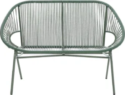 MYLIA Salon De Jardin En Résine Tressée - 2 Fauteuils, Un Canapé Et Une Table - Kaki - ALIOS L 115 Cm X H 86 Cm X P 81 Cm -Jardin Meubles Magasin 1200x911 3
