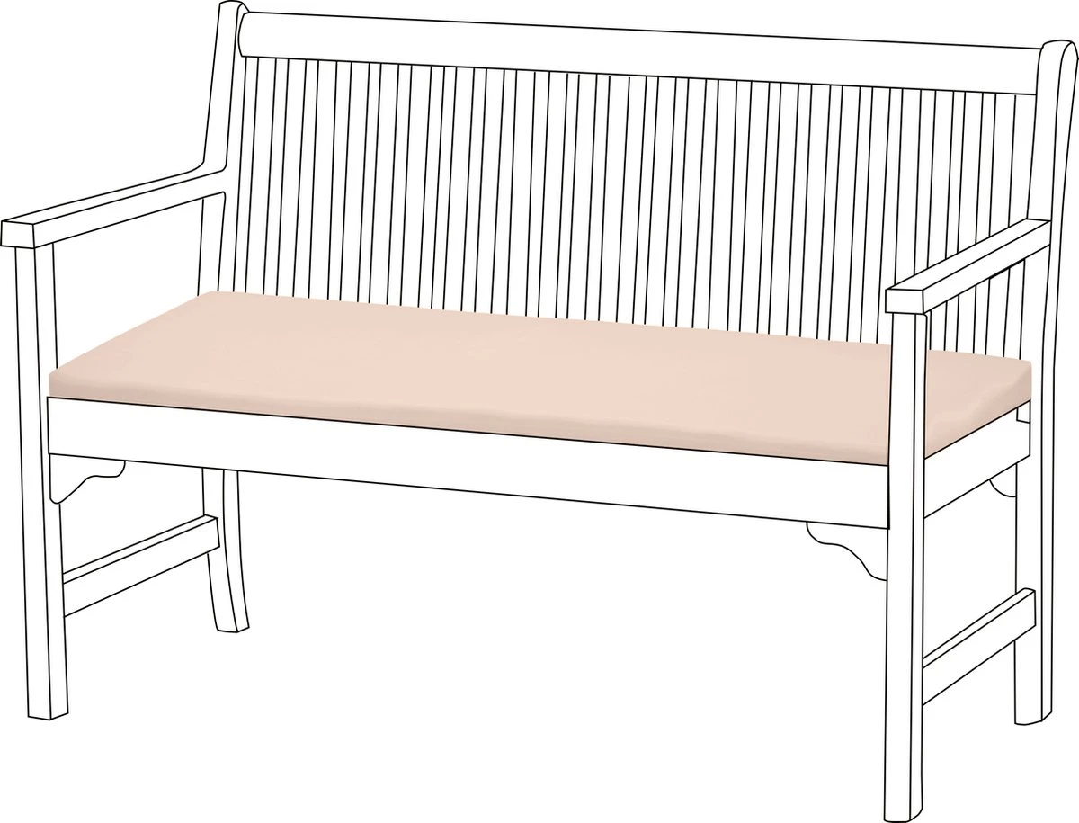 Gardenista Banc De Jardin Coussin De Terrasse Mobilier De Canapé D'extérieur Coussin De Canapé 2 Places Matériau Résistant à Water Confortable Durable Et Léger, Pierre 2 Gardenista Banc De Jardin Coussin De Terrasse Mobilier De Canapé D'extérieur Coussin De Canapé 2 Places Matériau Résistant à Water Confortable Durable Et Léger, Pierre – Image 2