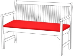 Gardenista Banc De Jardin Coussin De Terrasse Meubles De Canapé D'extérieur Coussin De Canapé 2 Places Matériau Résistant à Water Confortable Durable Et Léger, Rouge 8 Gardenista Banc De Jardin Coussin De Terrasse Meubles De Canapé D'extérieur Coussin De Canapé 2 Places Matériau Résistant à Water Confortable Durable Et Léger, Rouge -Jardin Meubles Magasin 1200x915 5