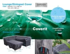 Garden Impressions - Coverit - Housse De Salon/salle à Manger - 205/255x73xH80 & 152x82xH65 6 Garden Impressions - Coverit - Housse De Salon/salle à Manger - 205/255x73xH80 & 152x82xH65 -Jardin Meubles Magasin 1200x918 11
