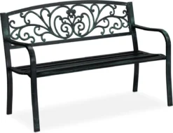Relaxdays Banc De Jardin Antique - Banc De Parc - Banc De Balcon Deux Places - Fonte - Banc De Jardin Schwarz-Bronze 14 Relaxdays Banc De Jardin Antique - Banc De Parc - Banc De Balcon Deux Places - Fonte - Banc De Jardin Schwarz-Bronze -Jardin Meubles Magasin 1200x921 3