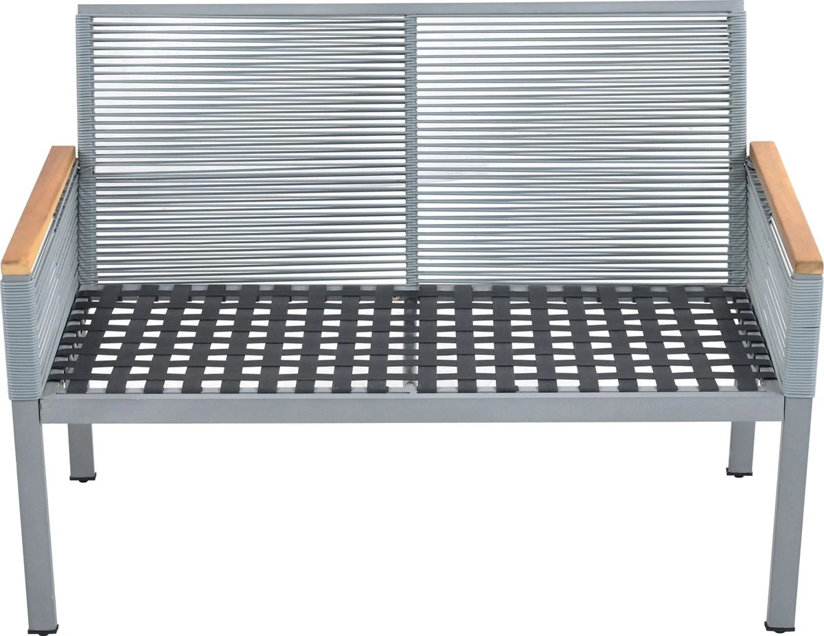 Salon De Jardin Merax - Salon De Jardin Avec Canapé Double - 2 Fauteuils Et Table - Salon De Jardin En Rotin Avec Coussins Gris 20 Salon De Jardin Merax - Salon De Jardin Avec Canapé Double - 2 Fauteuils Et Table - Salon De Jardin En Rotin Avec Coussins Gris – Image 20