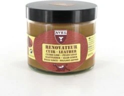 Avel Crème Reconstituante 057 Vert Bronze - Vernis D'entretien Rénovateur De Qualité Pour Meubles En Cuir Lisse