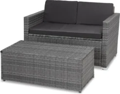 Ensemble De Jardin Polyrotin Modulable Combinaison Canapé 2 Places Repose-pieds Coussins Lounge De Jardin -Jardin Meubles Magasin 1200x937 3