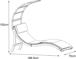 AXI Chaise Longue De Jardin Salina En Bois - Lit De Jardin Avec Toit & Coussin Pour Le Jardin - Bain De Soleil Individuelle Avec Toit Solaire Résistant Aux Intempéries En Bleu -Jardin Meubles Magasin 1200x940 2