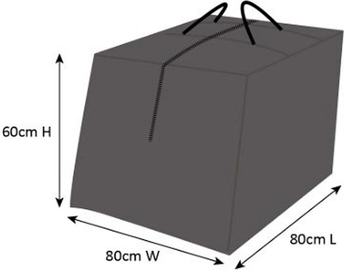 SORARA Housse De Rangement Pour Coussins De Jardin De Jardin - 80 X 80 X 60 Cm 5 SORARA Housse De Rangement Pour Coussins De Jardin De Jardin - 80 X 80 X 60 Cm â Image 5
