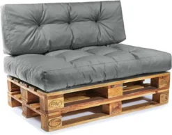 ExpertoXL Pallet Cushion SET - Coussin D'assise Avec Coussin De Dossier - Beige - Pour L'extérieur Et L'intérieur RÉSISTANT À L'EAU 10 ExpertoXL Pallet Cushion SET - Coussin D'assise Avec Coussin De Dossier - Beige - Pour L'extérieur Et L'intérieur RÉSISTANT À L'EAU -Jardin Meubles Magasin 1200x943 1