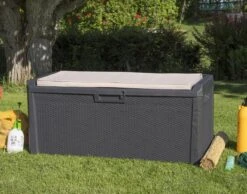 MaxxGarden Pillow Box - Santorini Plus - Boîte De Rangement D'oreillers 640L - 148x72x60cm -Jardin Meubles Magasin 1200x943 14