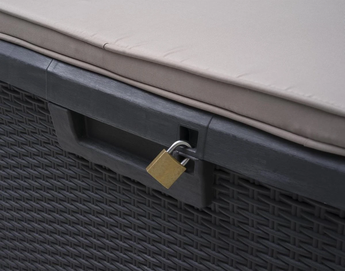 MaxxGarden Pillow Box - Santorini - Boîte De Rangement Pour Oreillers 170L - 73x50x50cm 3 MaxxGarden Pillow Box - Santorini - Boîte De Rangement Pour Oreillers 170L - 73x50x50cm – Image 3