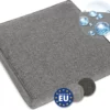 Bomoe Ilano - Coussin D'assise Plein Air Lounge 70x70cm - Coussin De Jardin épaisseur 8cm, Lavable & Protection UV - Gris Clair