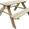 Prolenta Premium - Table De Pique-nique Pour Enfants 89x89,6x50,8 Cm Pin - Table - Table De Jardin - Tables De Tables De Jardin