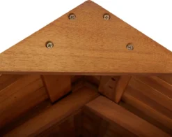 Prolenta Premium - Table De Bar D'extérieur Avec Toit 122x106x217 Cm Bois D'acacia Massif - Table - Table De Jardin - Tables De Tables De Jardin -Jardin Meubles Magasin 1200x950 4