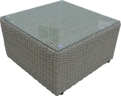 Belito® Ibiza Lounge Set Wicker - Ensemble De Jardin 4 Personnes - Résistant Aux Intempéries - Coussins Gris Hydrofuges - Incl. Fauteuil Lounge Et Table Basse - Poly -Jardin Meubles Magasin 1200x950 5