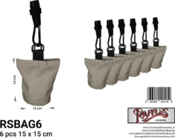 6 Sacs De Sable Contre Le Vent Ou Le Coup De Votre Housse RSBAG6