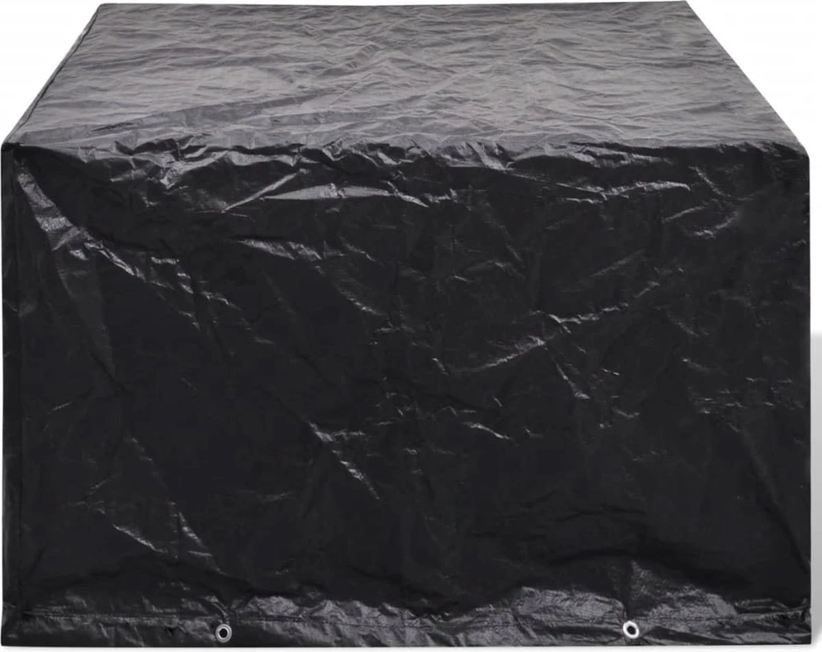 VidaLife Housse De Mobilier De Jardin Avec 8 Yeux 113x113x73 Cm 2 VidaLife Housse De Mobilier De Jardin Avec 8 Yeux 113x113x73 Cm – Image 2