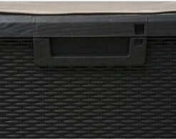 MaxxGarden Pillow Box - Santorini Plus - Boîte De Rangement D'oreillers 640L - 148x72x60cm -Jardin Meubles Magasin 1200x953 9