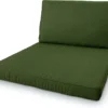 Madison - Coussin De Salon - Coussin De Jardin - Coussin D'assise - Coussin De Dossier - 2 Parties - 73cm X 73cm - Lounge Green - Edition Limited