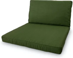 Madison - Coussin De Salon - Coussin De Jardin - Coussin D'assise - Coussin De Dossier - 2 Parties - 73cm X 73cm - Lounge Green - Edition Limited