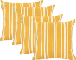 Coussin De Jardin D'extérieur Imprimé Et Déperlant Gardenista Matière Douce Et Respirante En Toile Traitée Kussen Design En Coton Garni De Fibres Creuses Hypoallergénique